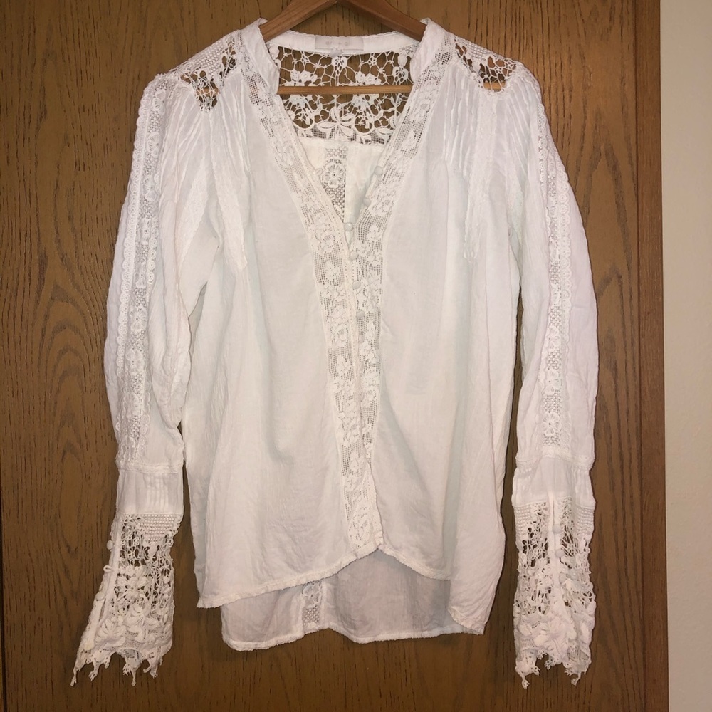 COPY - Anthropologie Eri & Ali Elmira Blouse